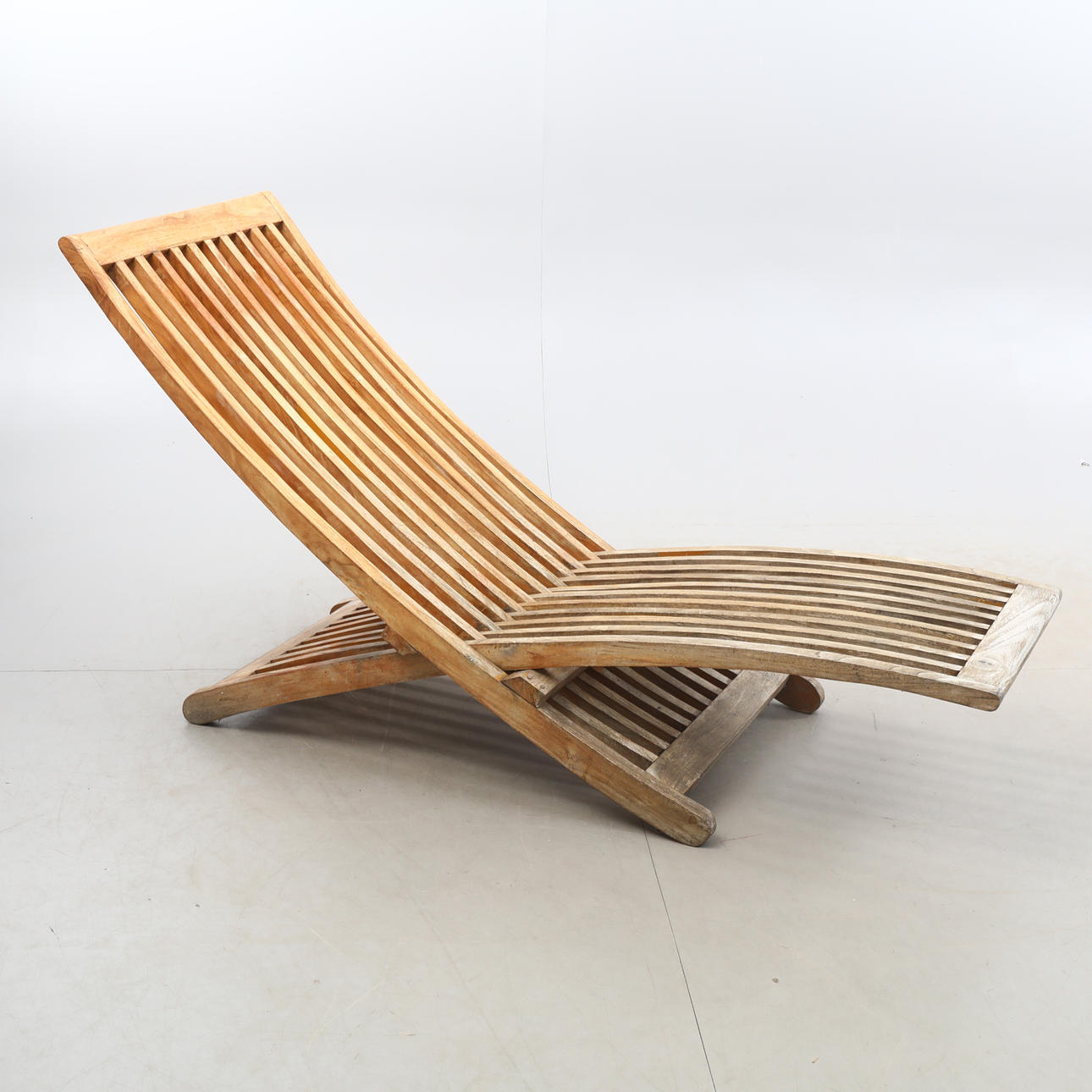 DECK CHAIR, Teak.