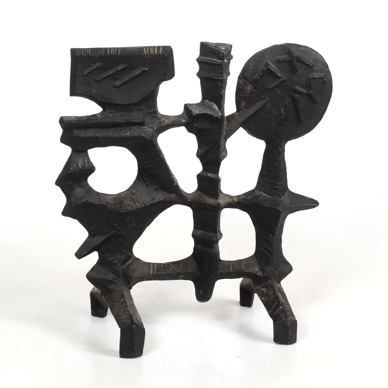 FIREDOG, valurauta, Olle Hermansson, Husqvarna.