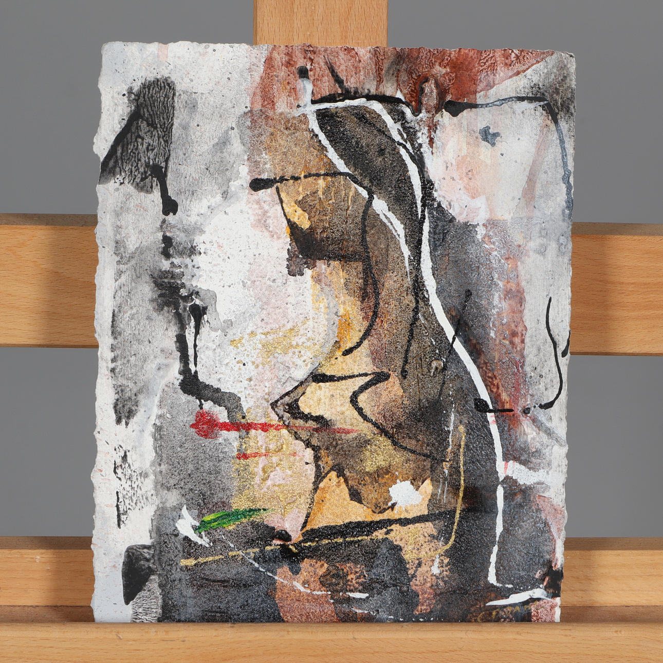 CARL FRIDRIK DAHL. MIXED TECHNOLOGY, signed.