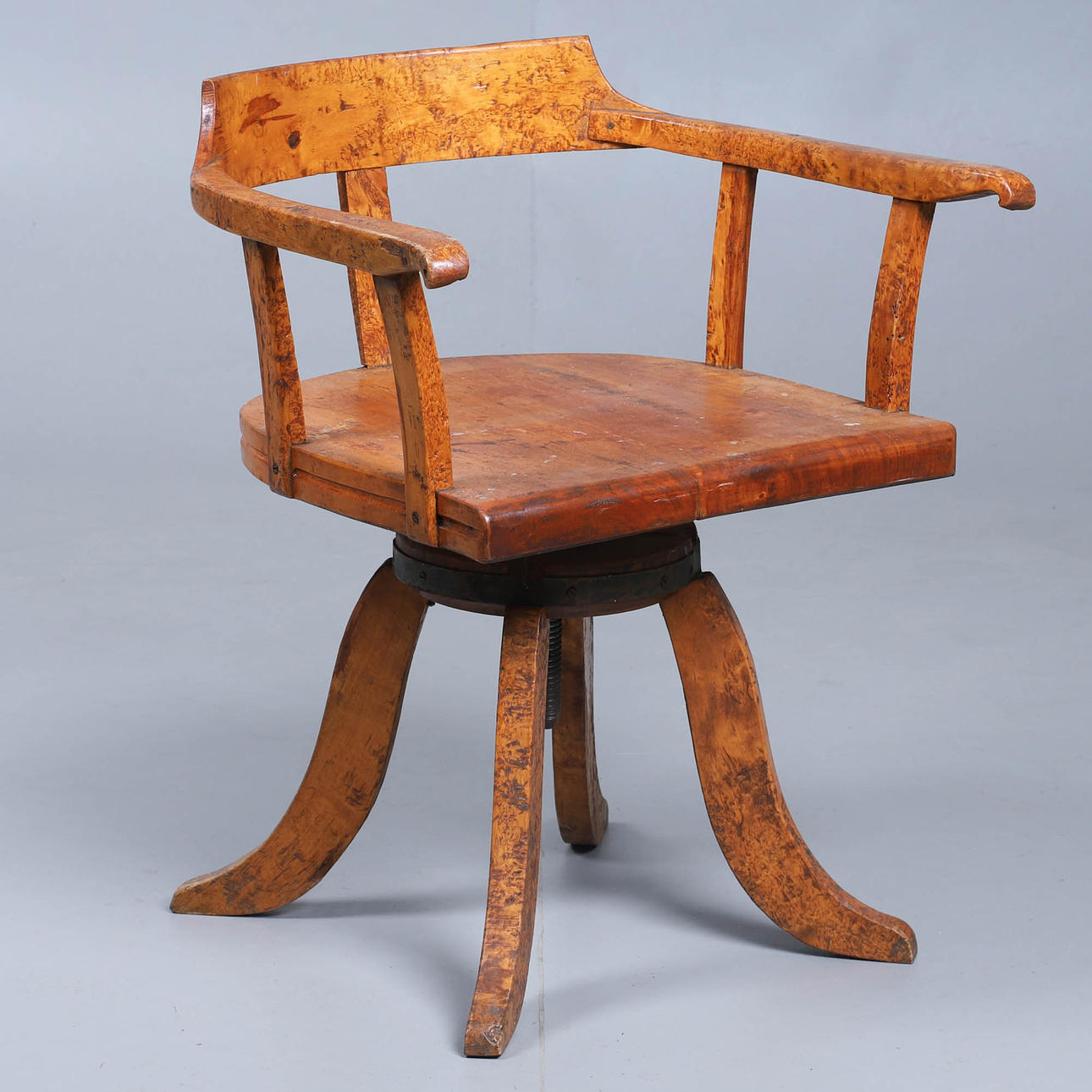 BÜROSTUHL, DREHFUNKTION, 1900ER JAHRE.