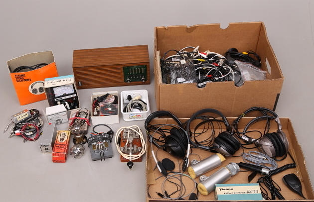 RADIOAMATÖRUTRUSTNING, tillbehör.