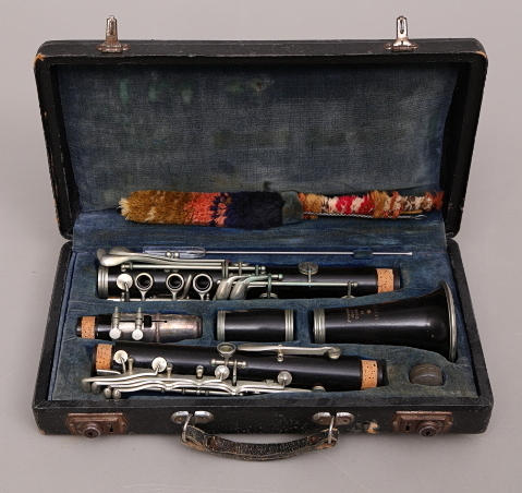 KLARINETT, svart, V.Kohlerts - Söhne - Glaslitz.