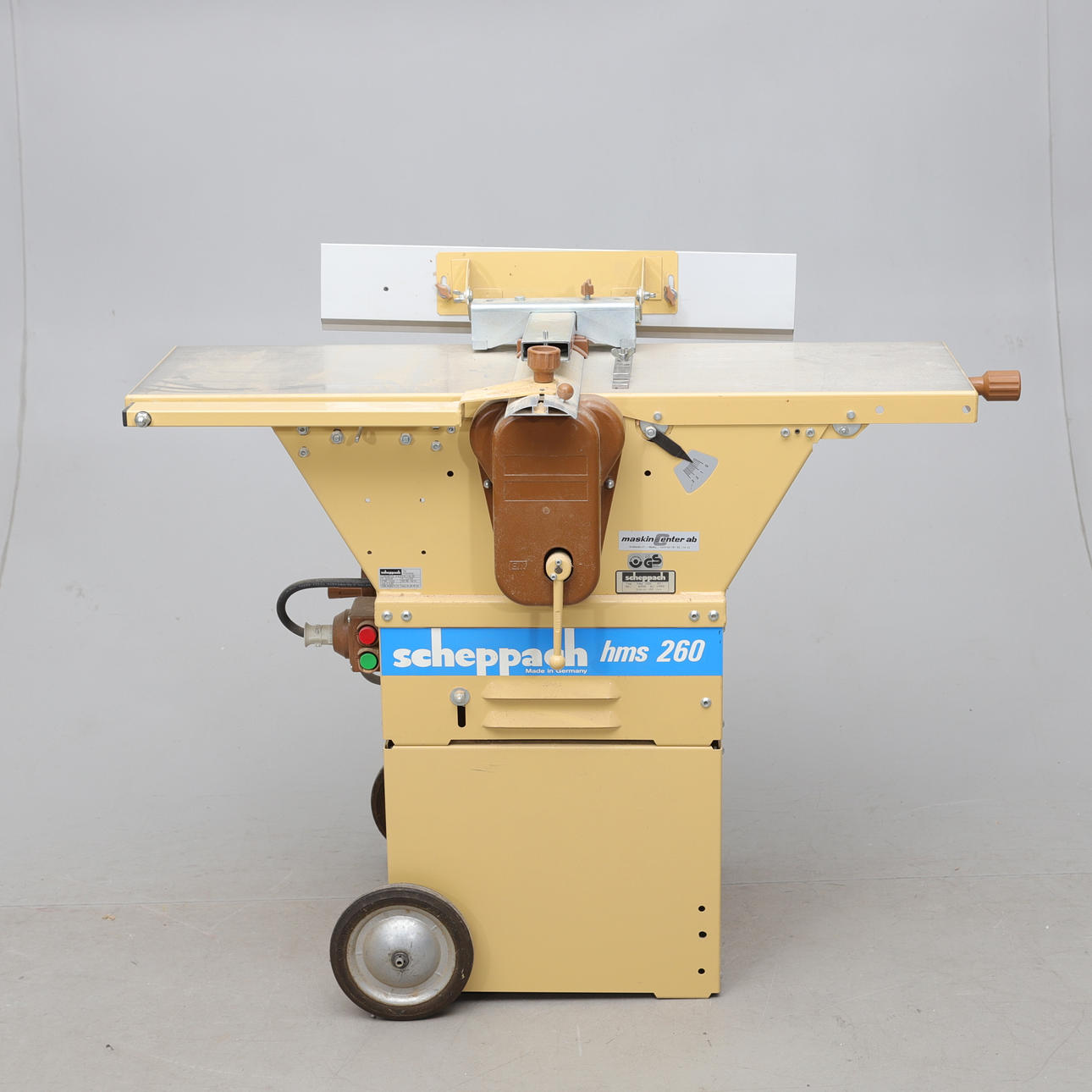 PLAN- OCH RIKTHYVEL, Scheppach HMS 260.