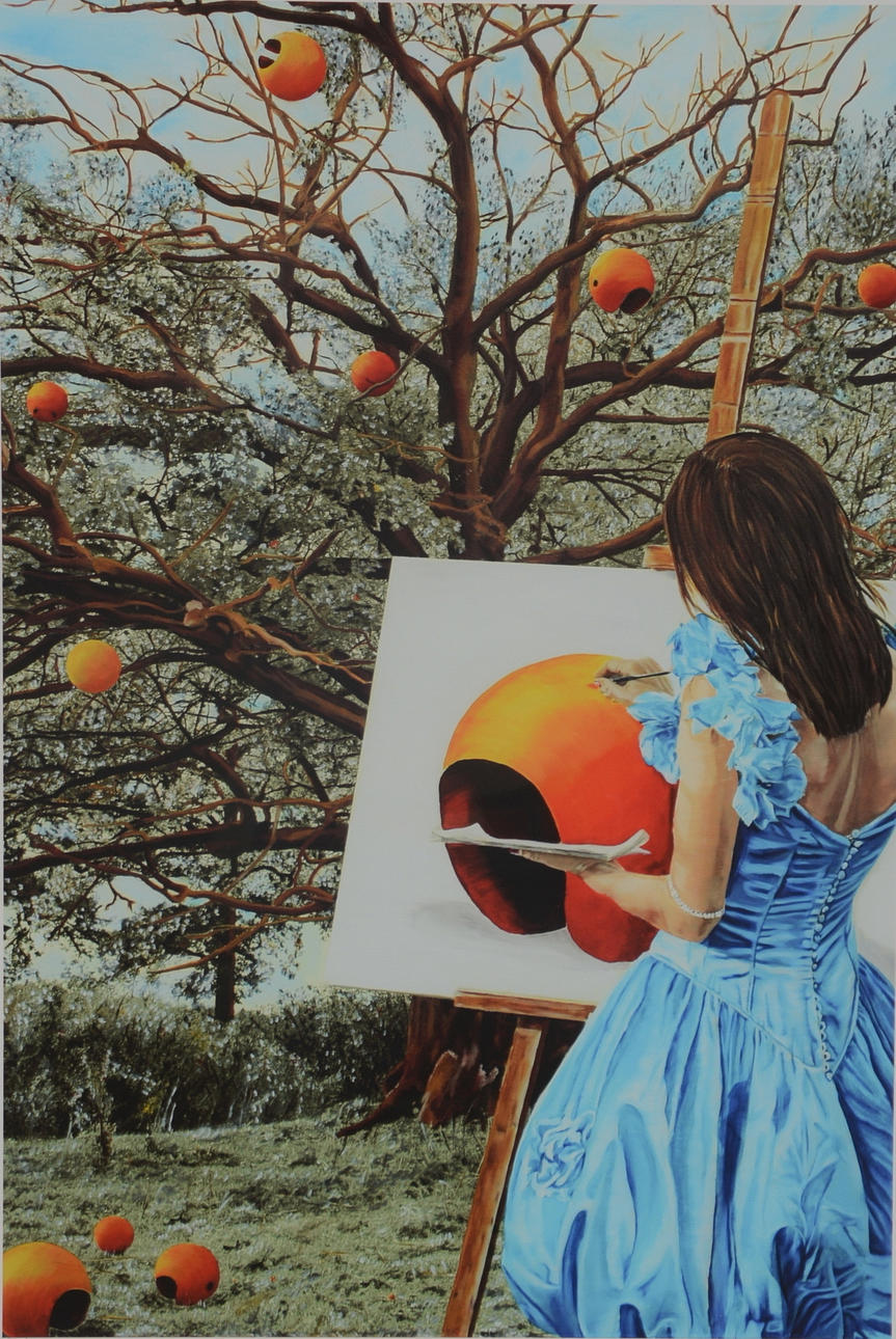 CAROLINE AF UGGLAS. Färglitografi.