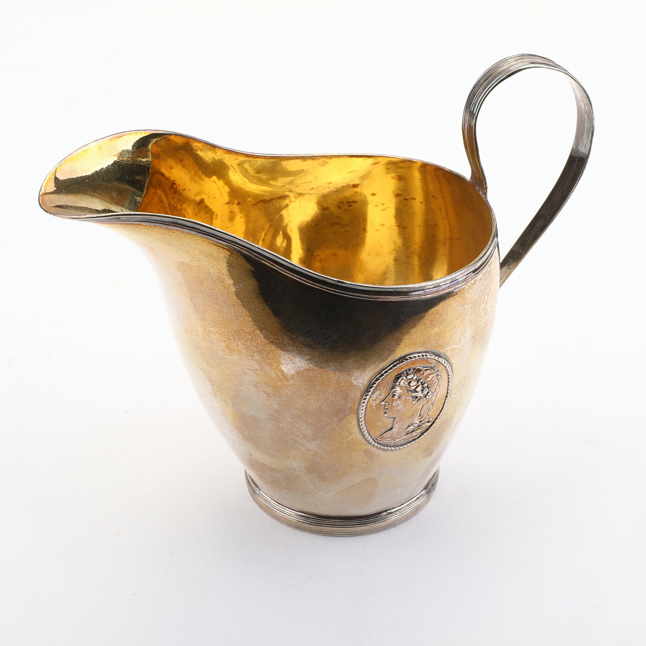 JOHAN WESTERBERG. KREMEKANDE, sølv, I.W., Piteå, 1813.