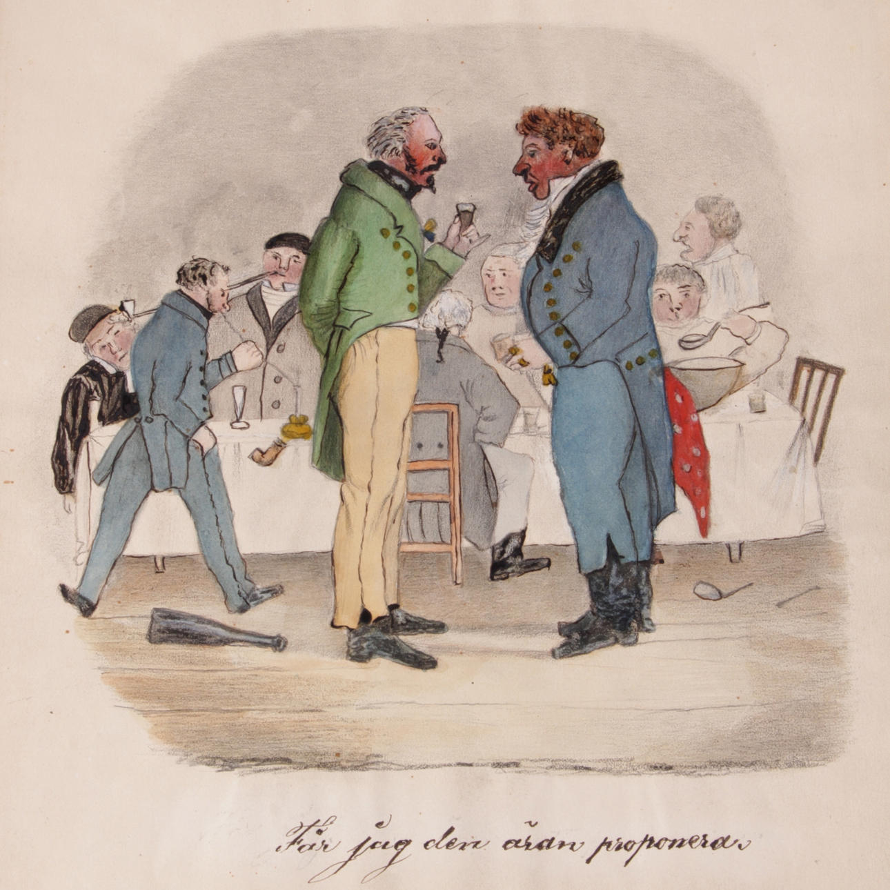 HJALMAR MÖRNER. Stockholmska Scener, tecknade och litografierade.