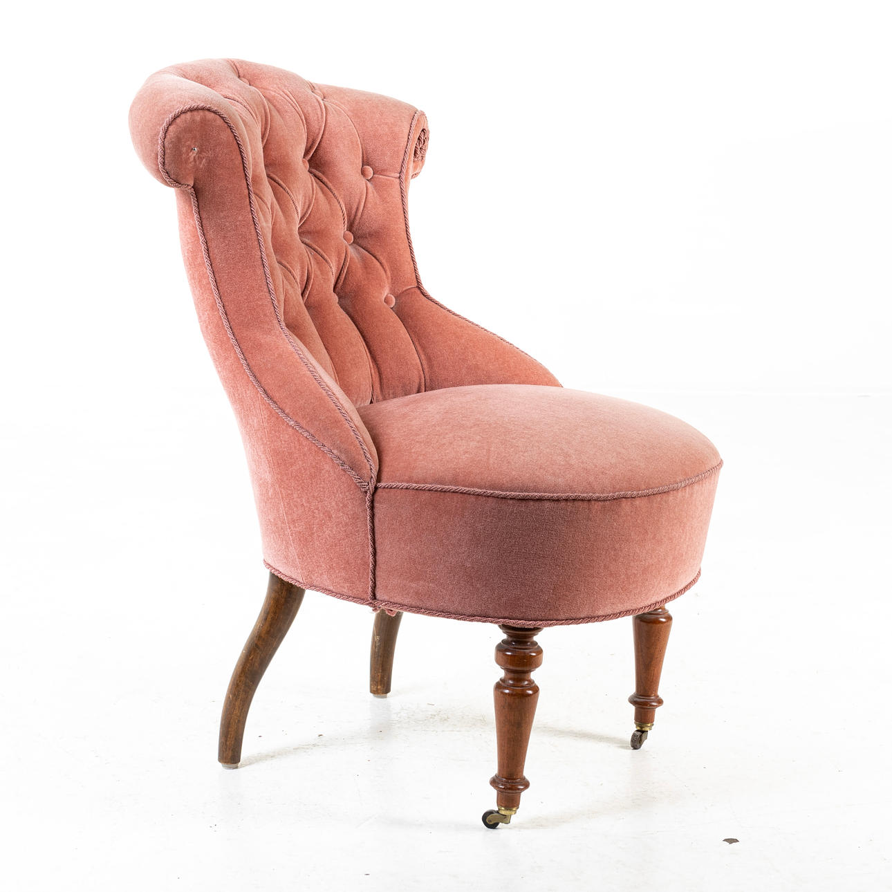 Armchair, plush, Neo-Renaissance.