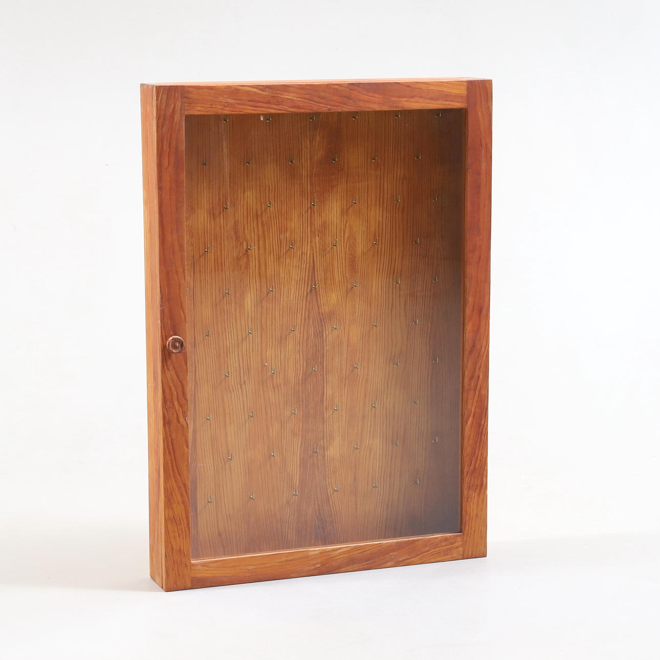 Avainkaappi, puu & lasi, 1900-luku-.