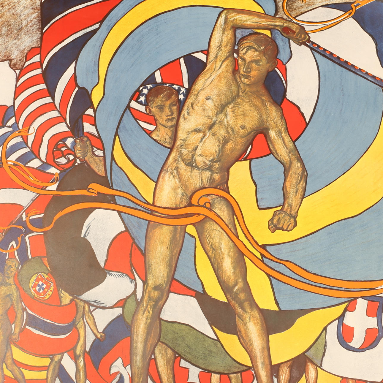 JULISTEET, 4 kpl, Olympialaiset.