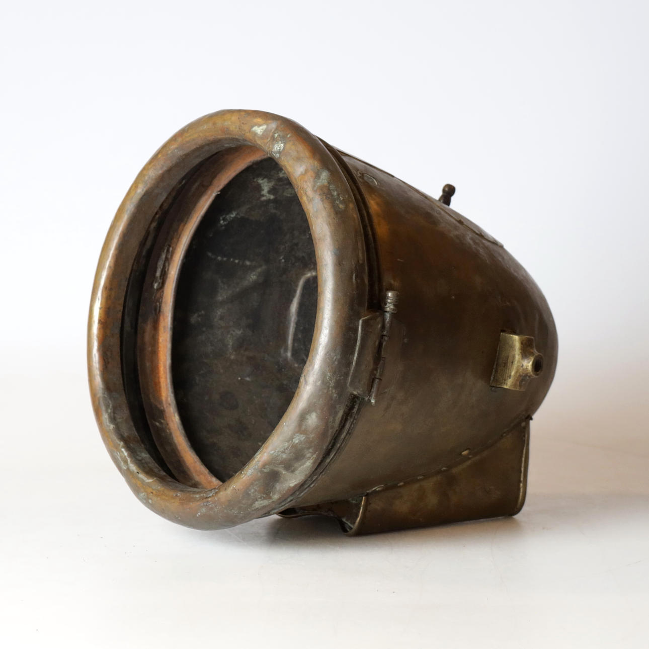 A brass lantern, early 20th century.