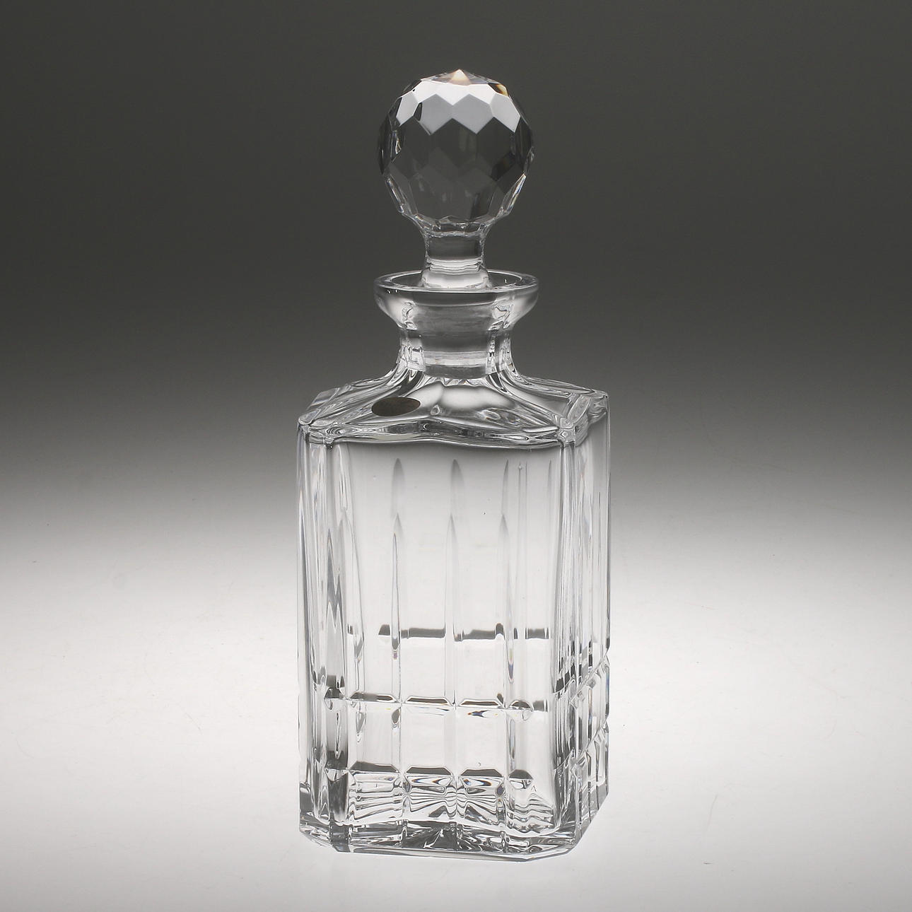 WHISKYKARAFF, kristall, Stephens, Portugal. 1900-tal.