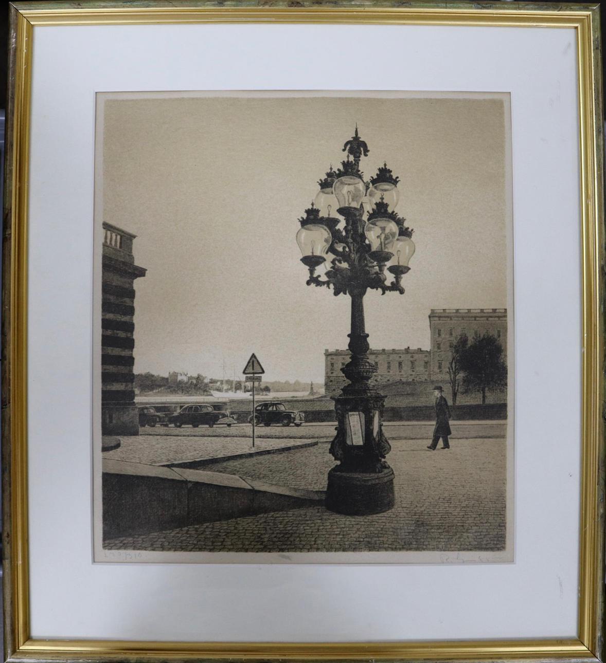 REINHOLD LJUNGGREN. lithograph.