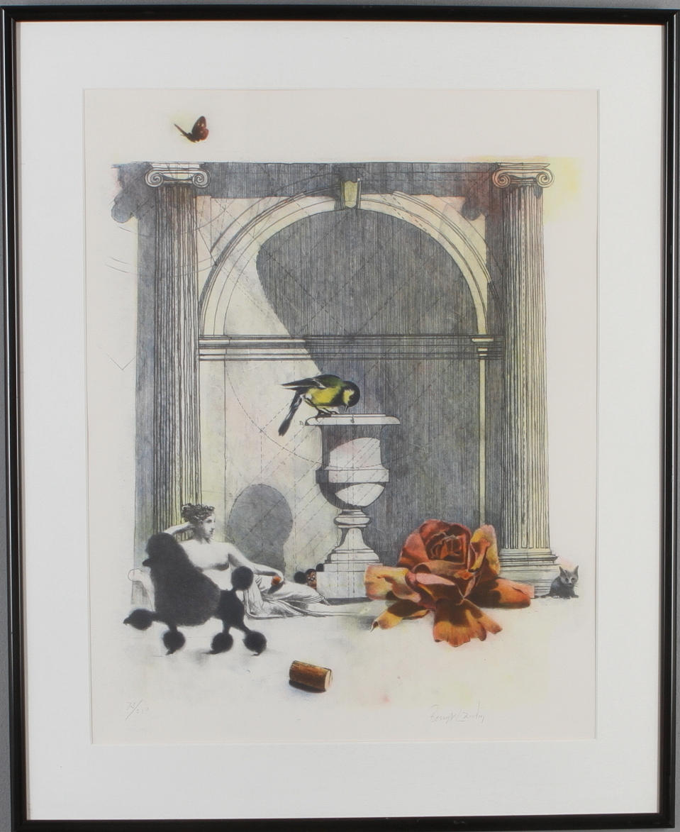 BENGT LANDIN. litografi, signerad samt numrerad 73/250.