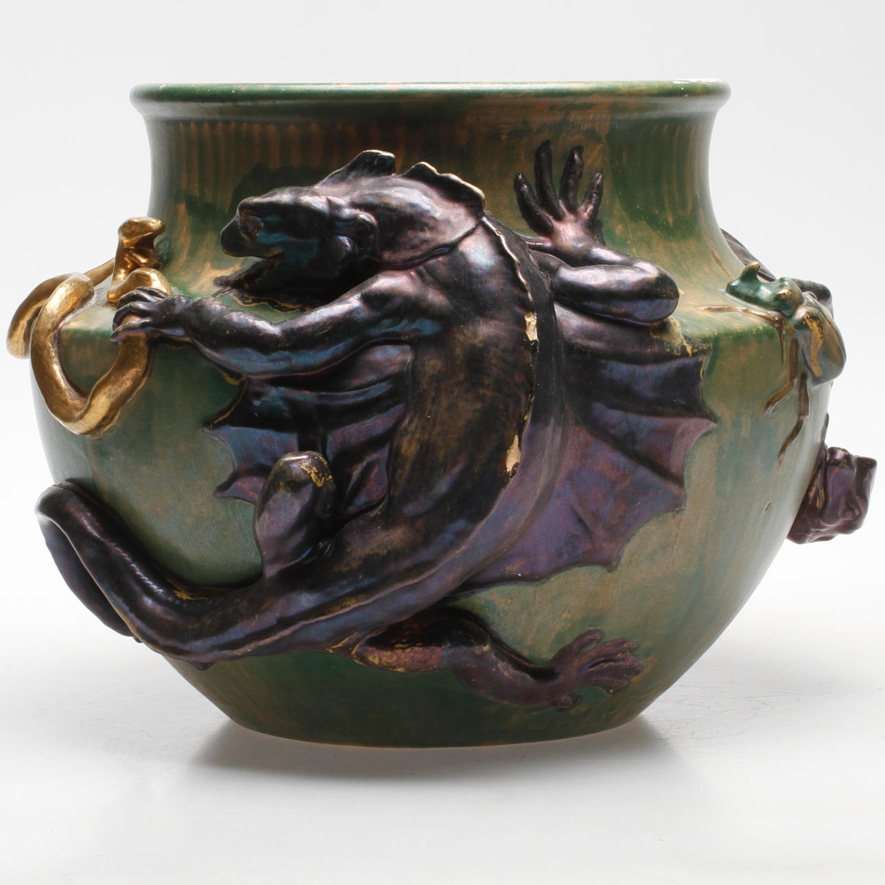 YTTERFODER, keramik, Peter Ipsen Enke, Danmark, 1900-talets första hälft.