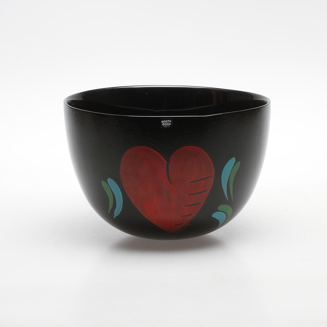 SKÅL, glas, Ulrica Hydman-Vallien, Kosta Boda.