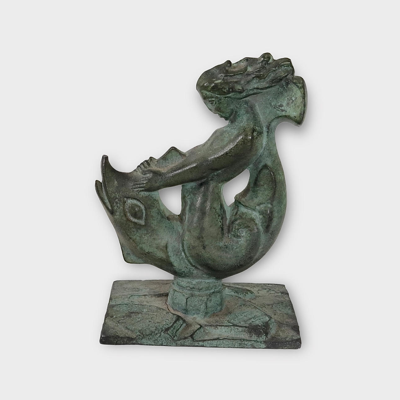 A 1930's art deco bronze sculpture.