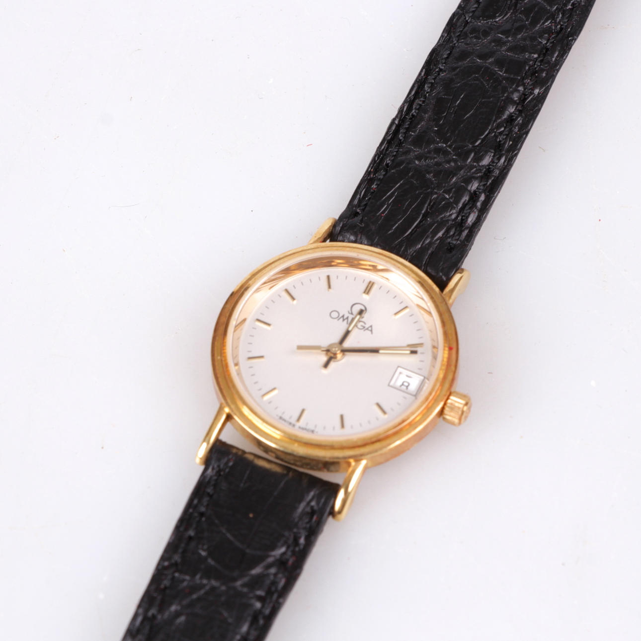 ARMBANDSUR, dam, 18 k guld, Omega, 1997.