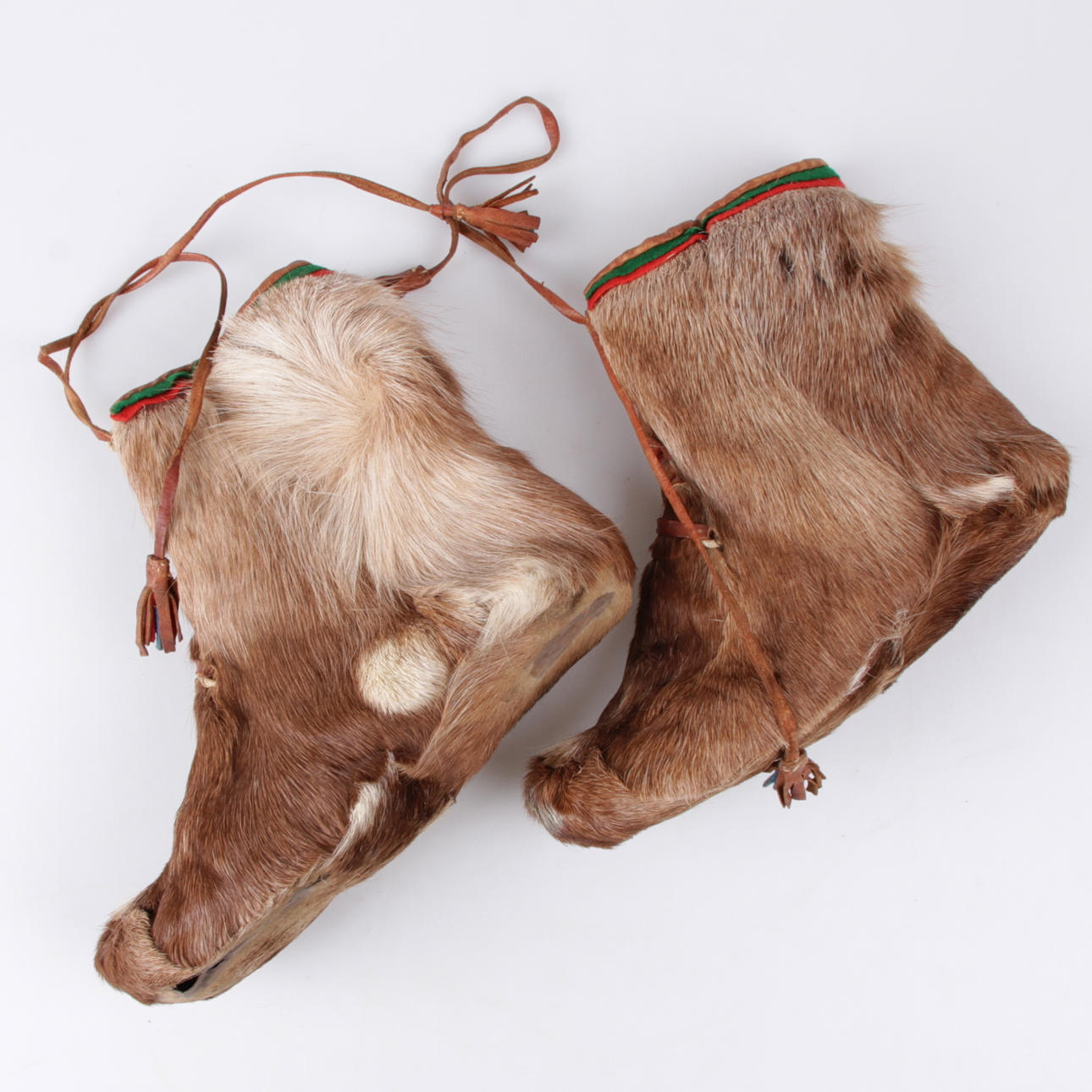 SKOR, renskinn, 1900-tal.