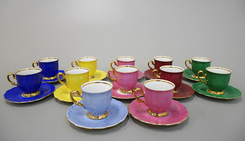 KAFFEKOPPAR, märke Bavaria, Tyskland, 1950 tal.