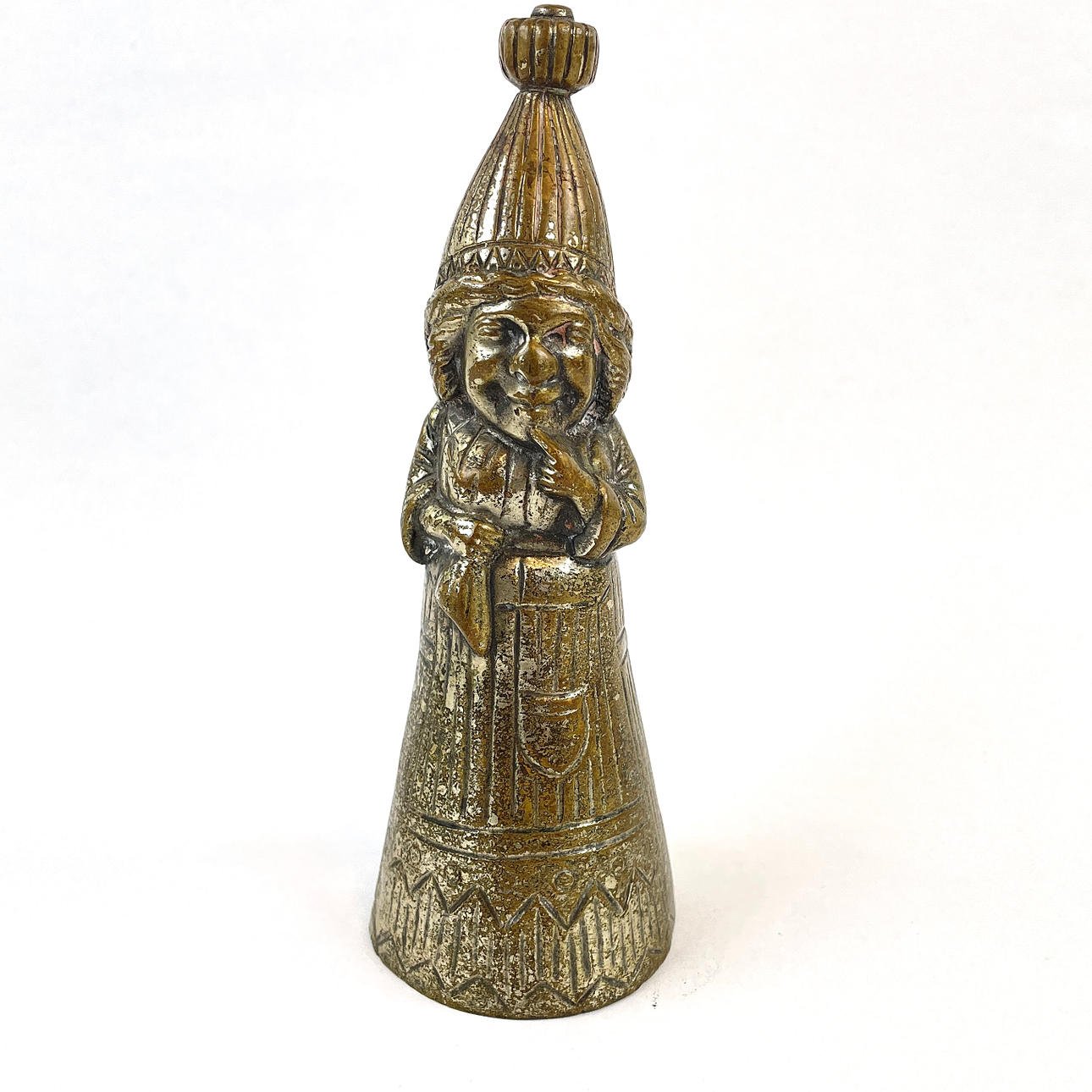 BORDSKLOCKA, mässing, 1900-tal.