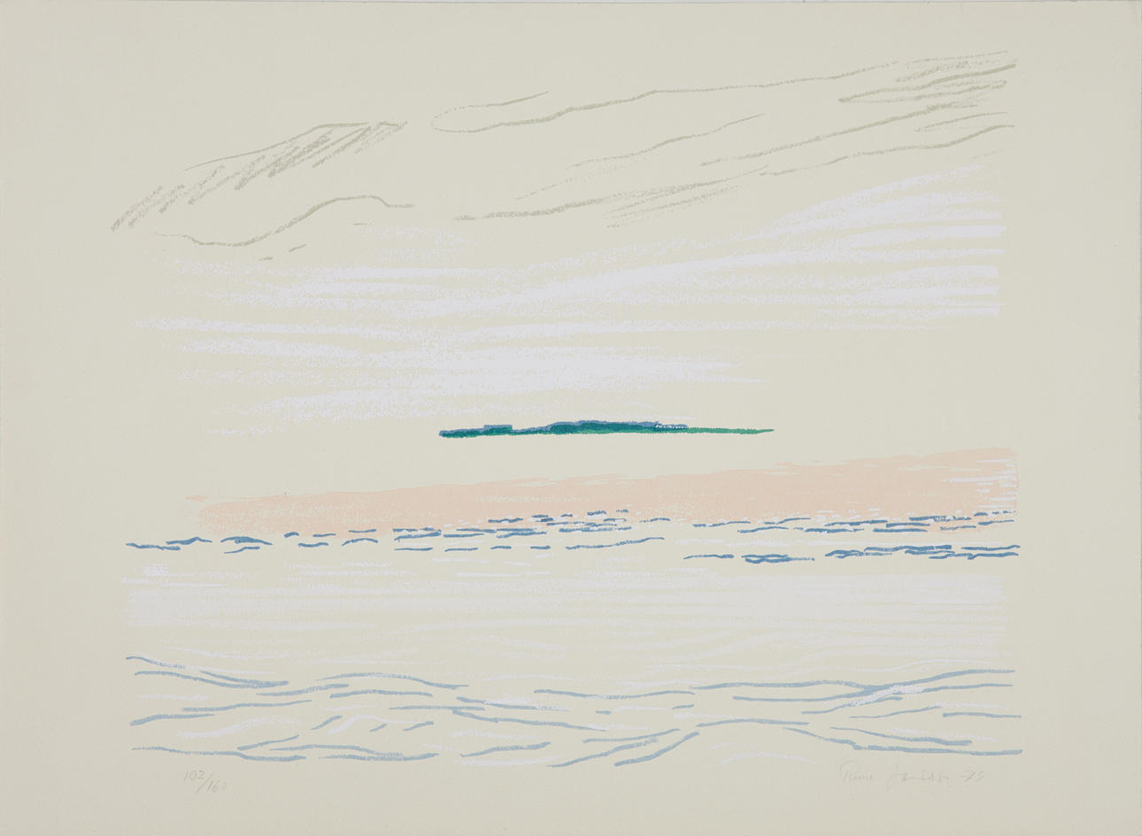 RUNE JANSSON. Untitled, signed and numbered 102/160.