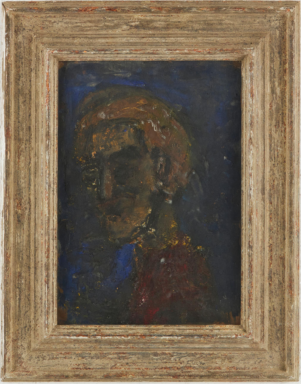 BERNT RINGQVIST (1917-1966). Portrait, oil, unsigned.