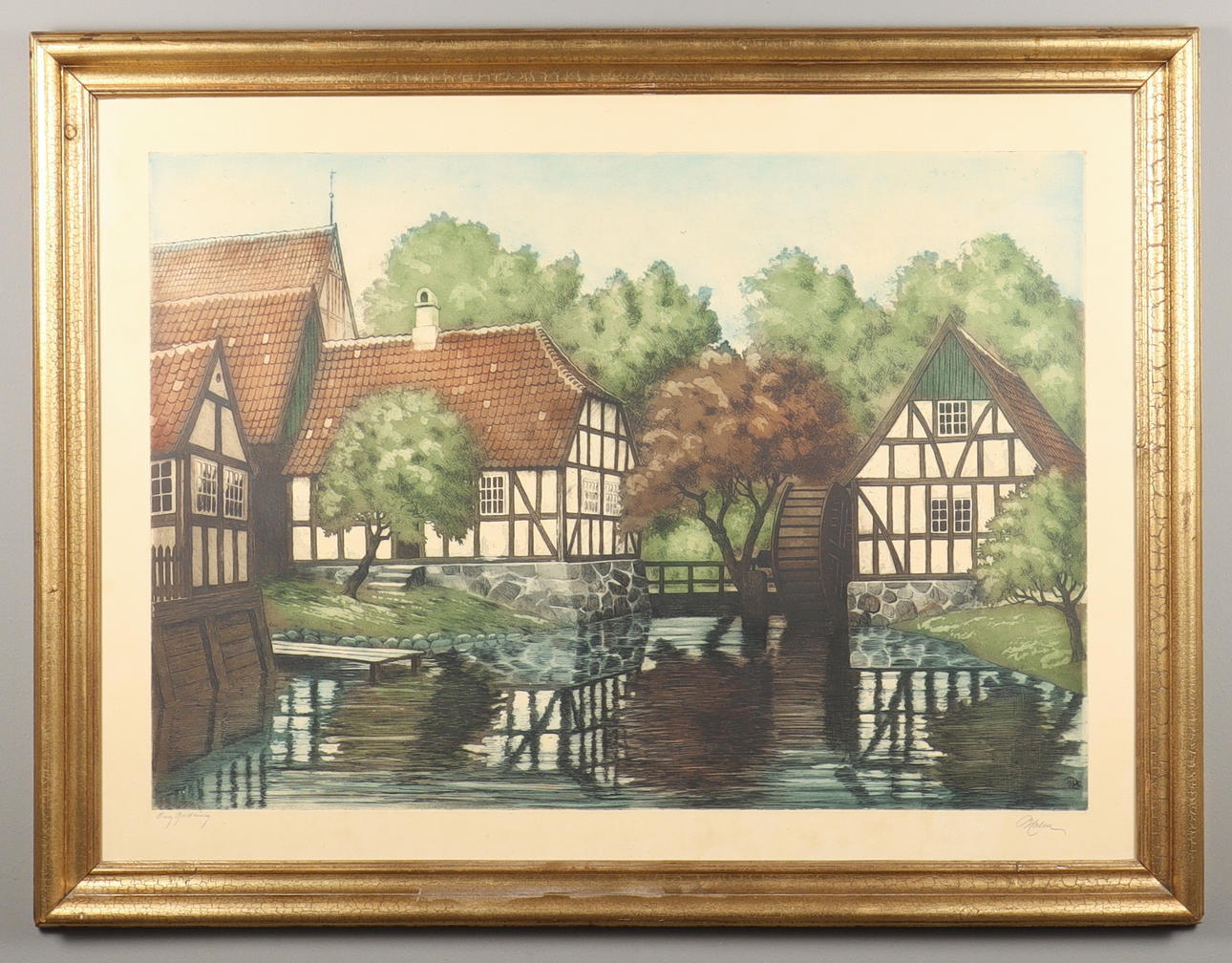 OTTO HOLM deletion, signed.