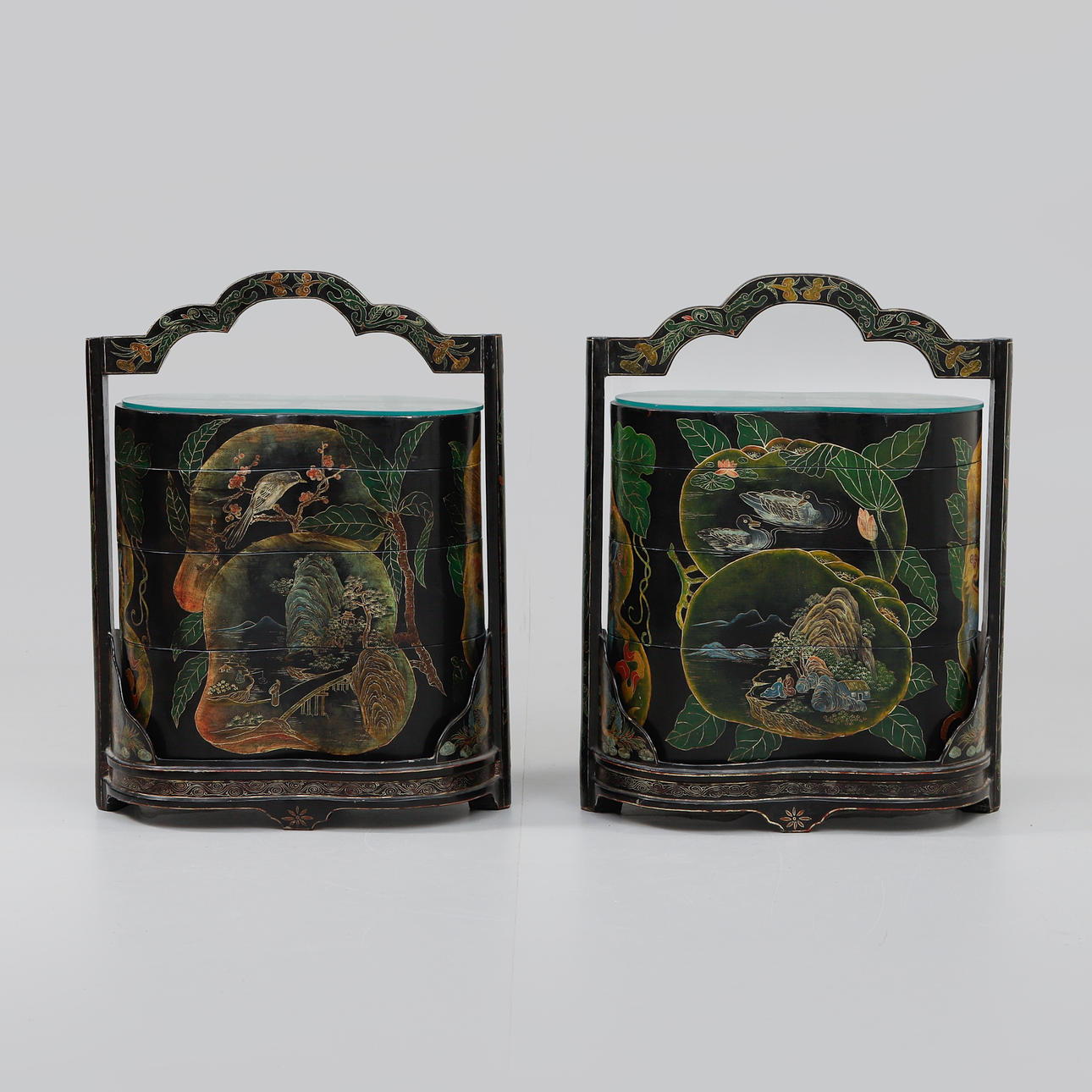 BRÖLLOPSLÅDOR, ett par, Kina, 1900-tal.