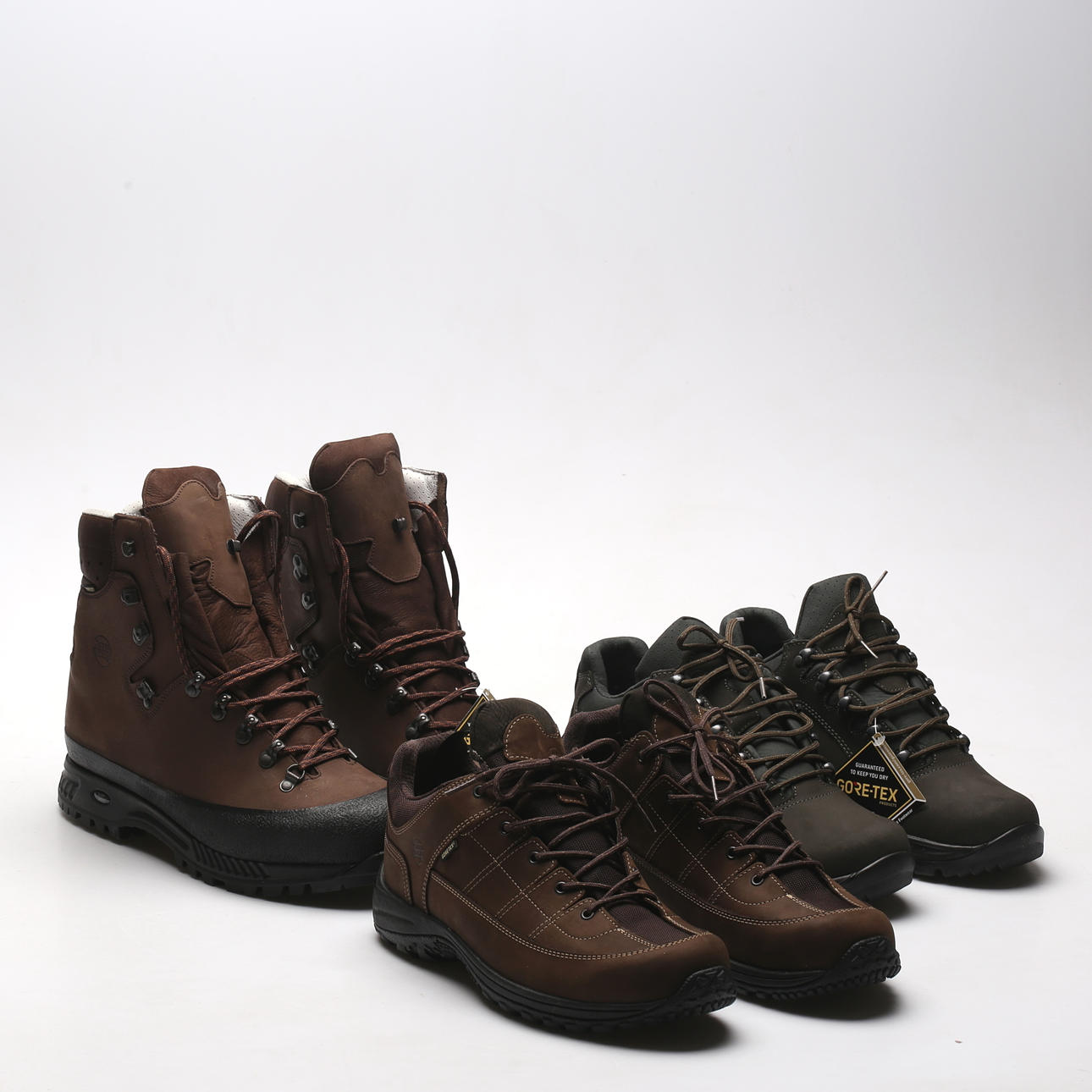 KENGÄT, 3 paria, Hanwag.