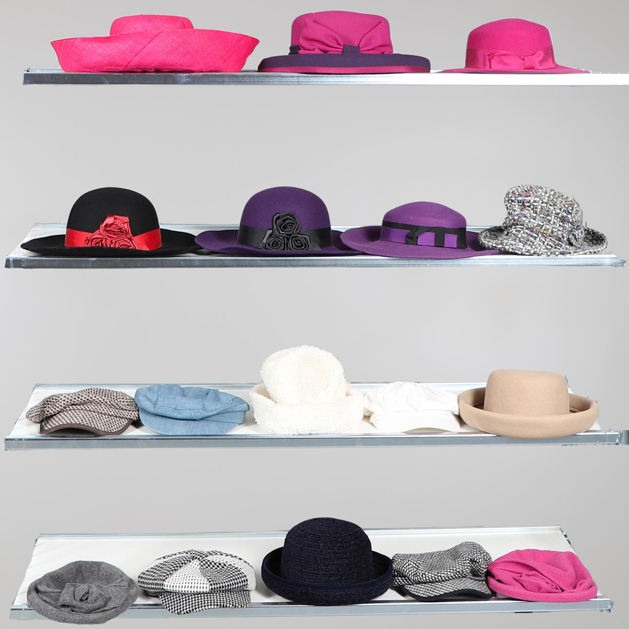 SAMLING AV DAMHATTAR.