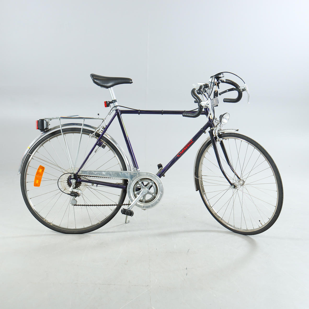 CYKEL, Halvmåne med svingstyr, købt 1991.