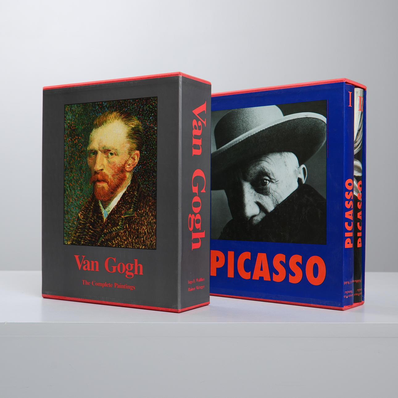 Two art books, Picasso & Von Gogh, Benedikt Taschen. Books