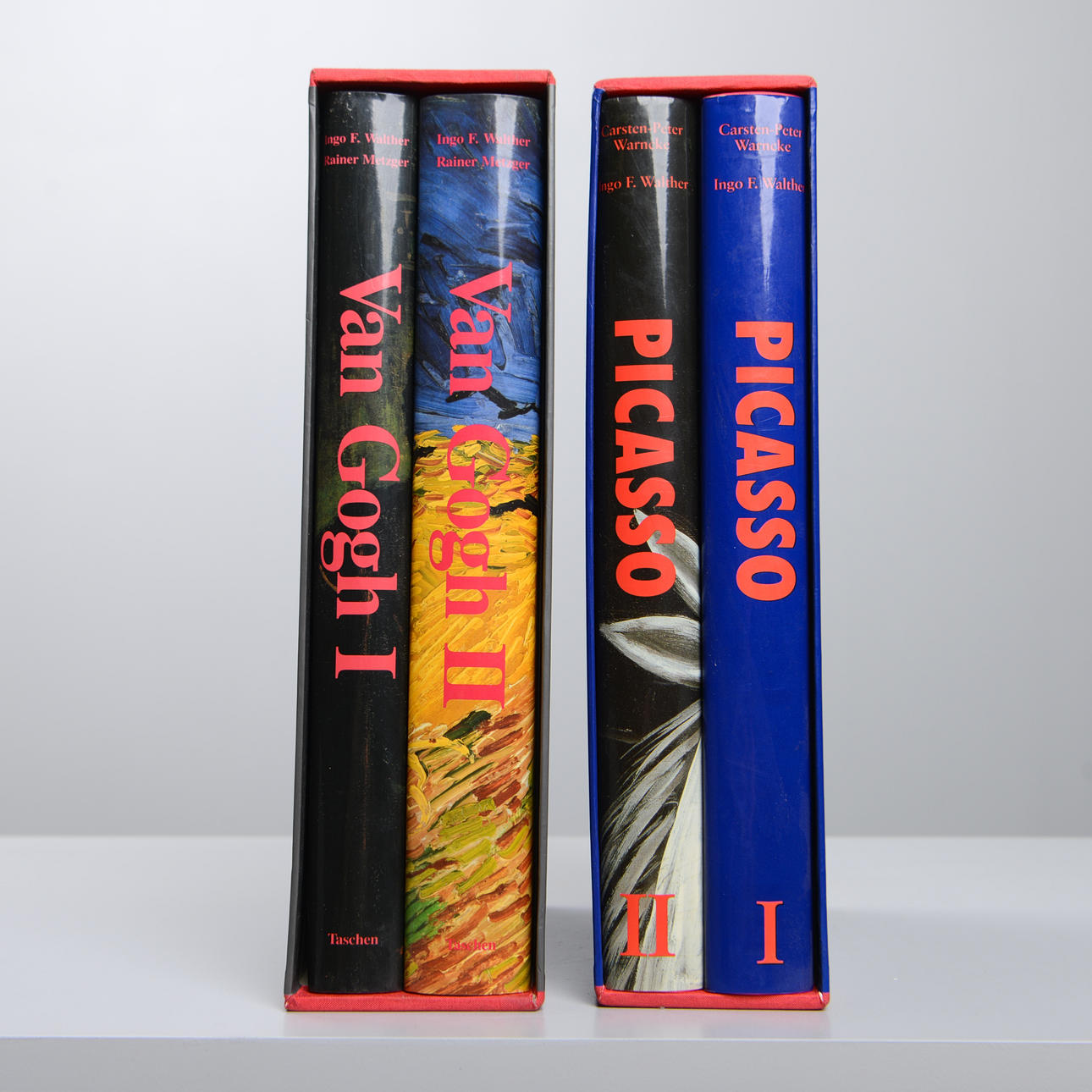 Two art books, Picasso & Von Gogh, Benedikt Taschen. Books
