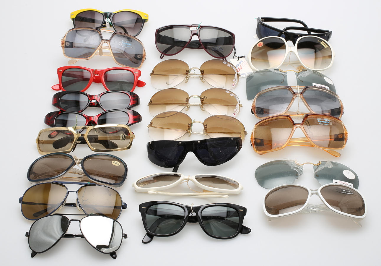 SOLGLASÖGON, 21 st, nya, Haga la Strada, Emerson Fittipaldi, Piave, Foster Grant.