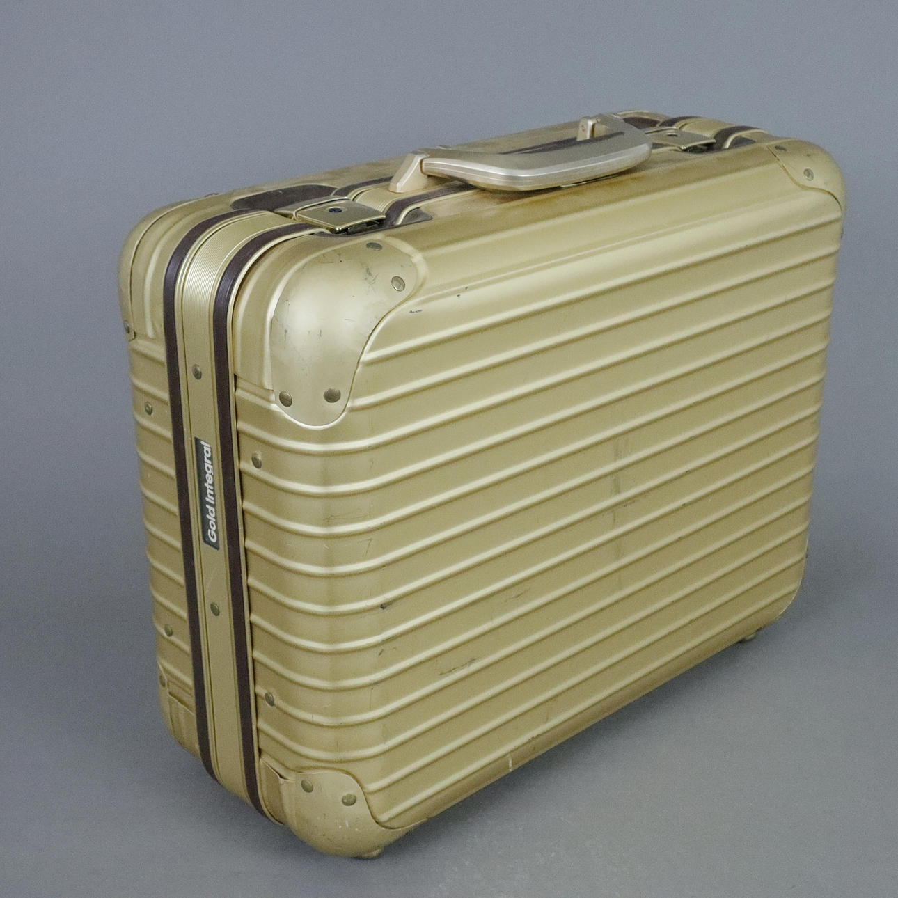 Koffer / Handgepäck RIMOWA Gold Integral, Metall.