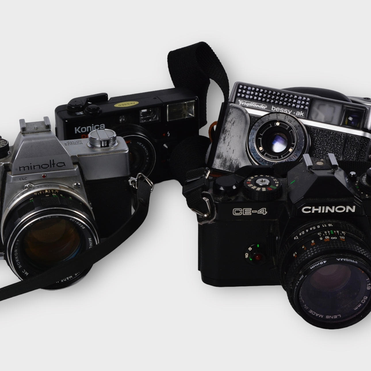 ANALOGA SYSTEMKAMEROR, 4 ST.