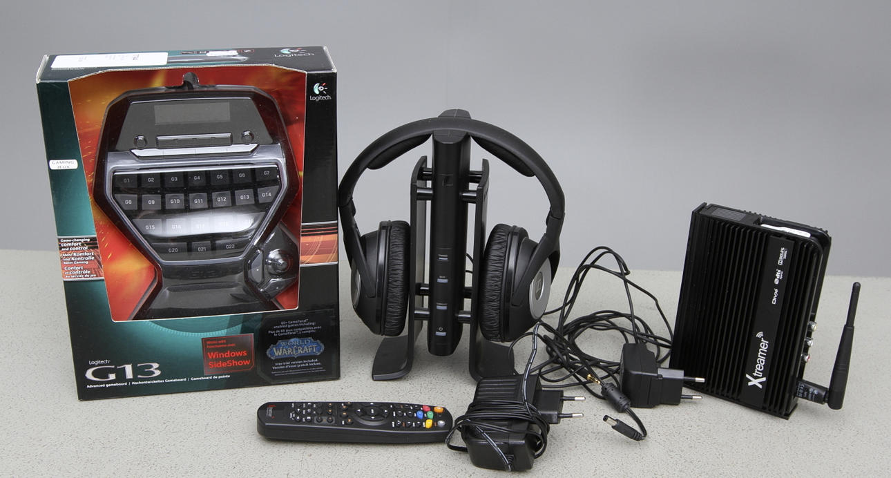 TV och DATORTILLBEHÖR, mediaspelare, tangentbord, härlurar.