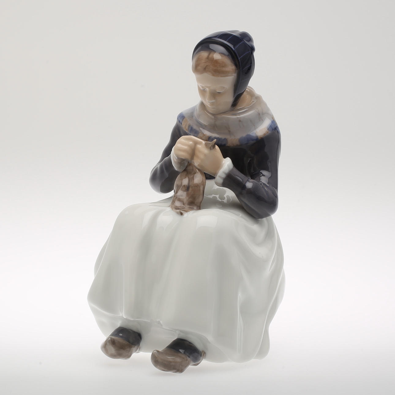 FIGURIN, porslin, Royal Copenhagen, Danmark.