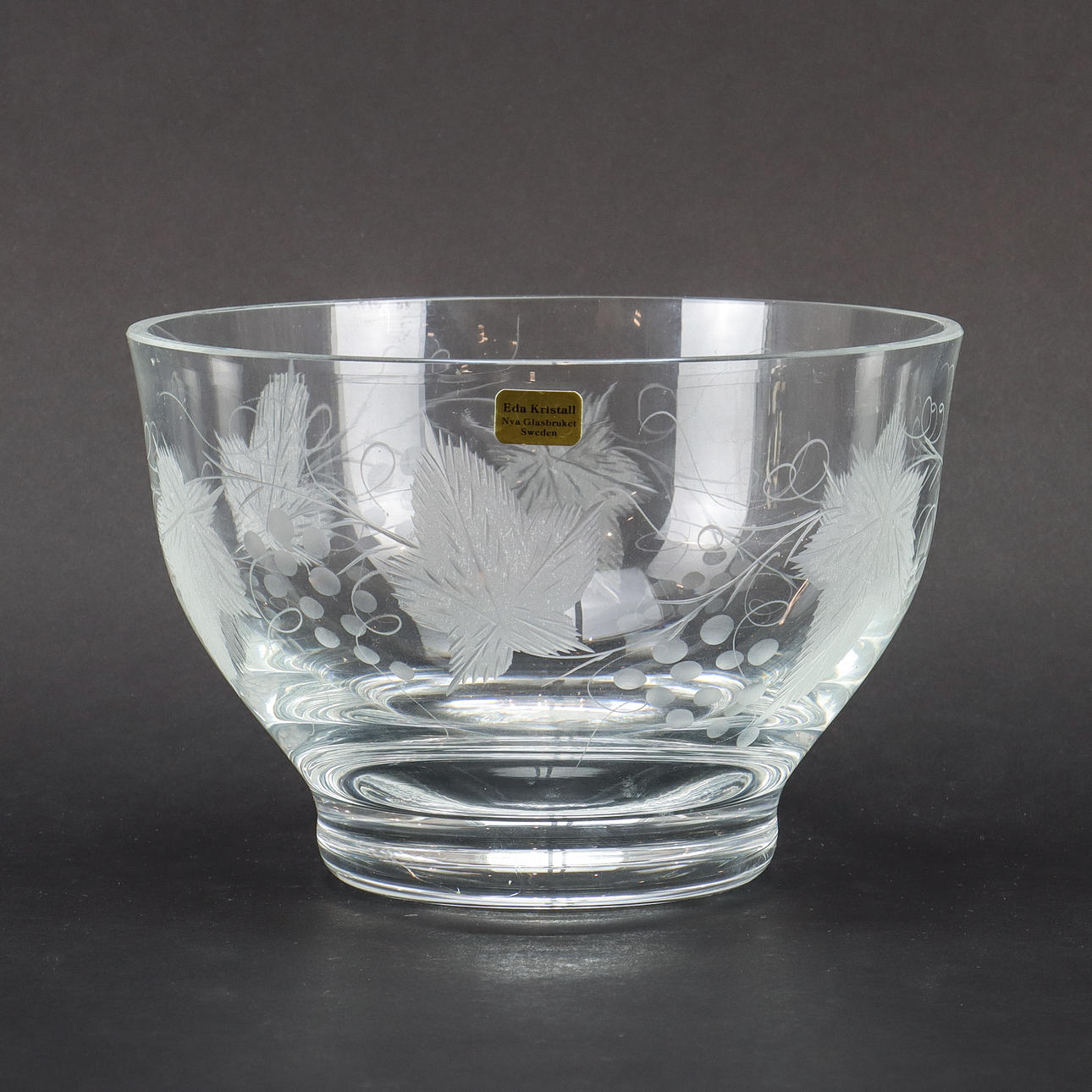 KRISTALLSKÅL Eda Kristall.