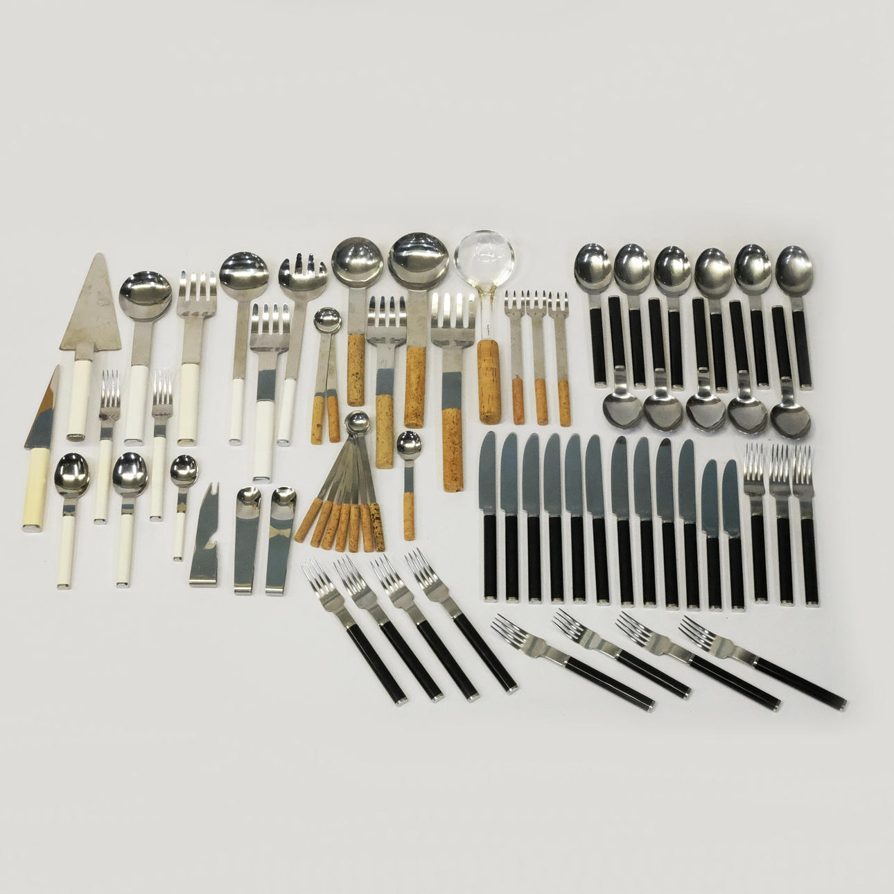 BODA NOVA, CUTLERY, SEVERAL MODELS, 65 PIECES.