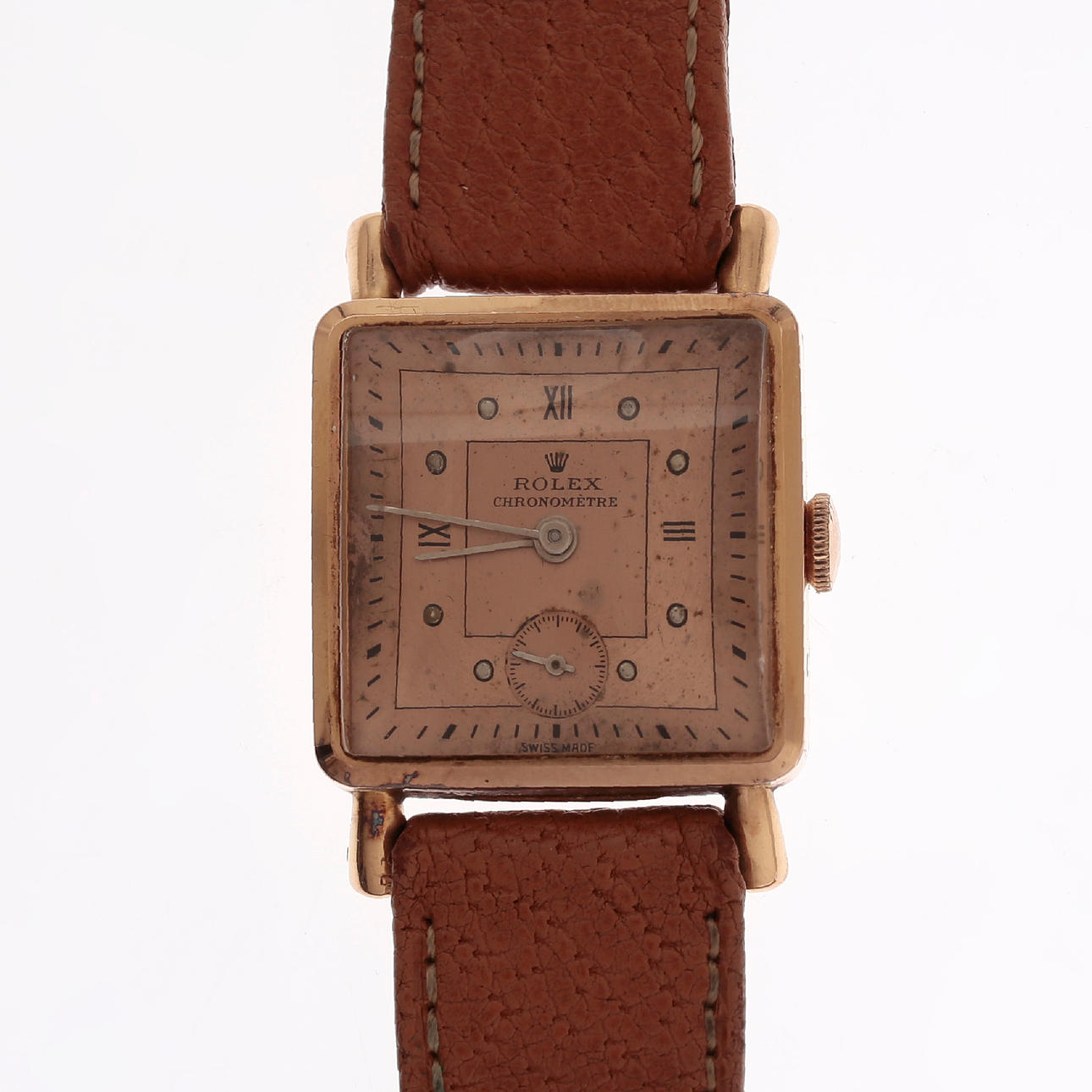 Rolex Chronometer in Gold, um 1940.