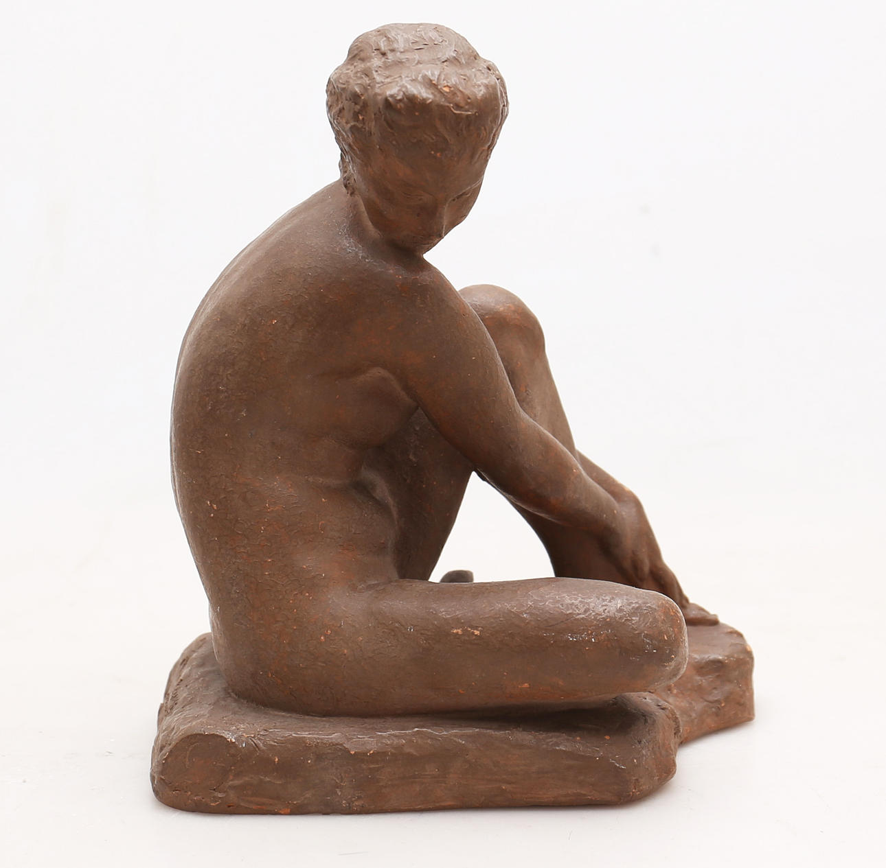 MARCEL ANDRÉ BOURAINE. Nøgen ung kvinde.