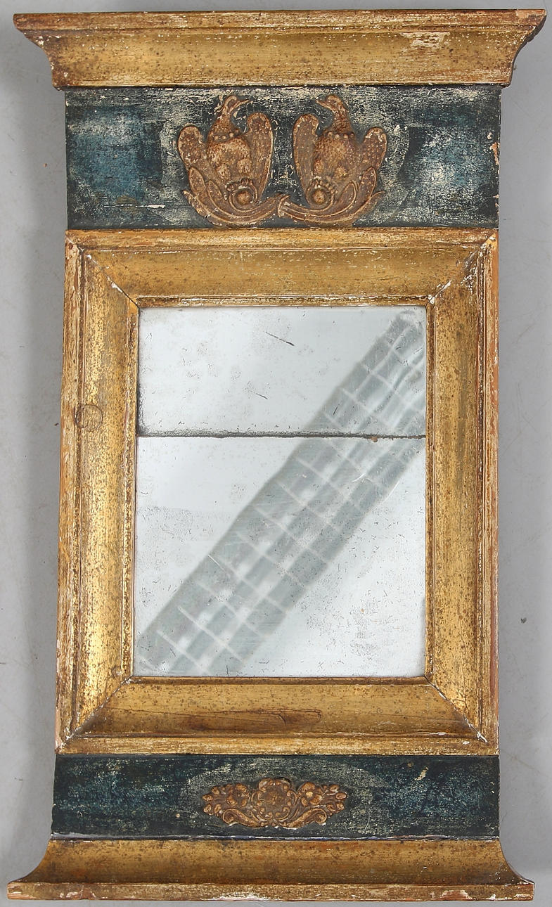 SPEGEL, Empire, 1800-talets första halva. 60 x 35 cm.