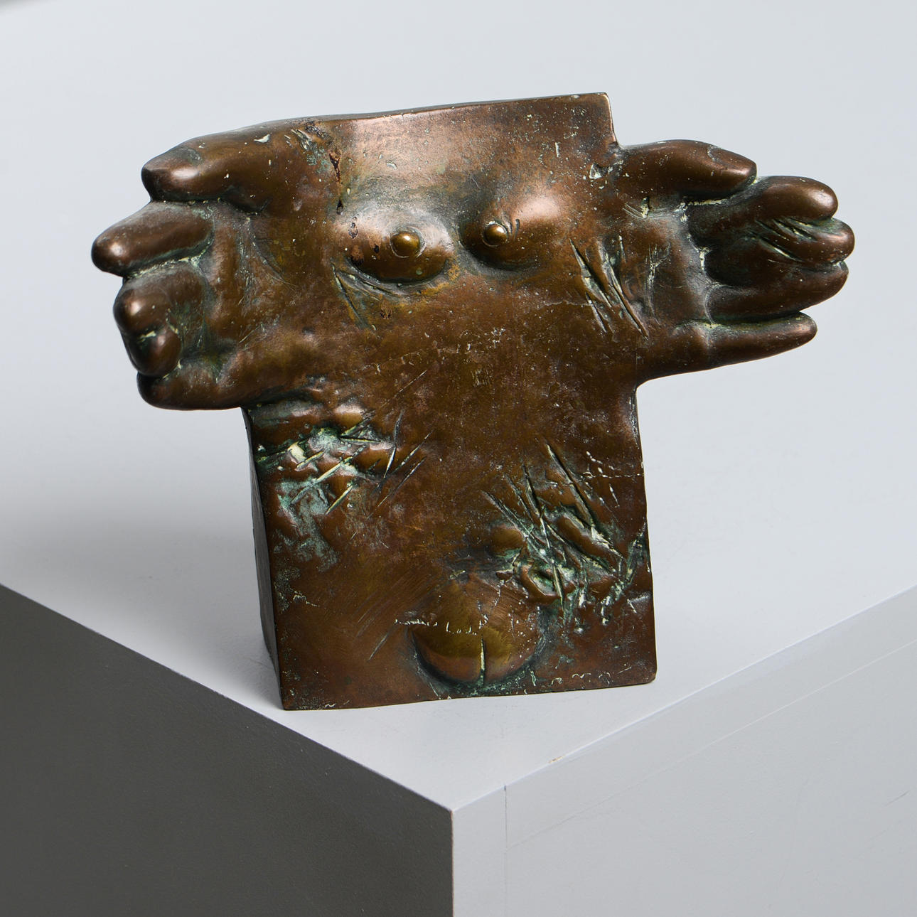 TIIU KIRSIPUU. Sculpture, bronze, signed and dated TK 94.