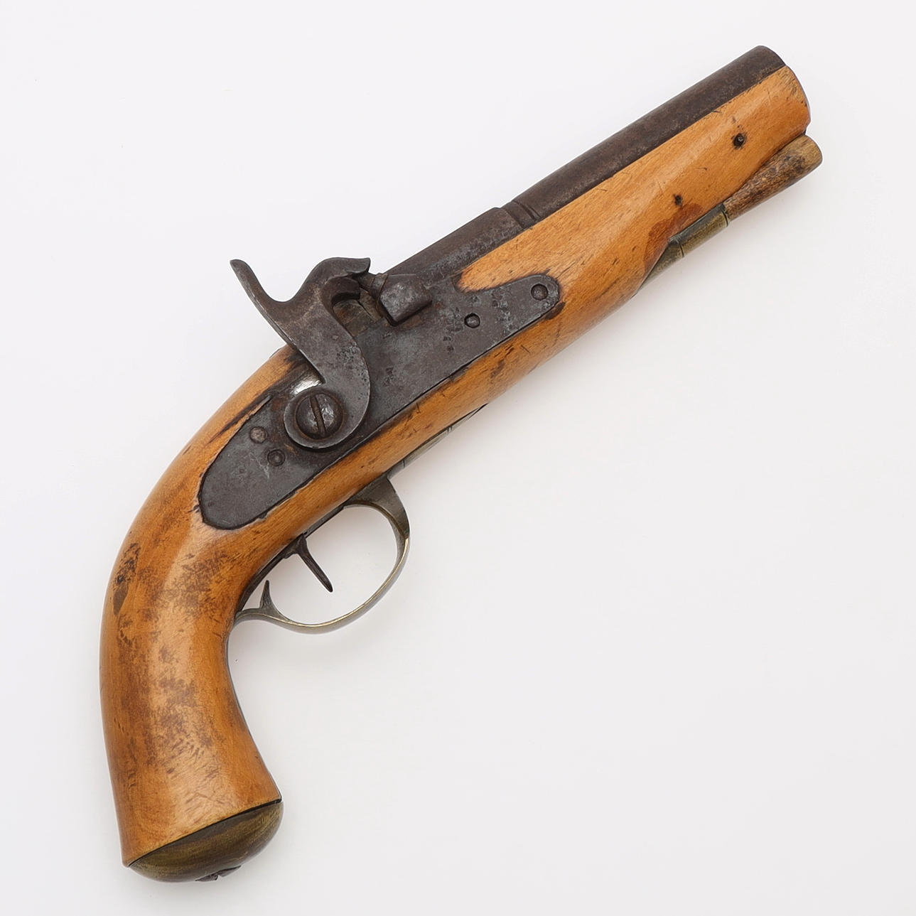 A SLAG LOCK PISTOL, 19th century.