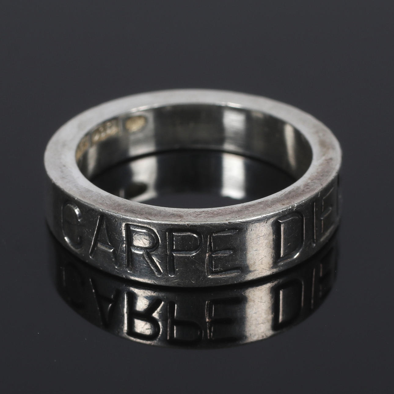 EFVA ATTLING. Ring, "Carpe Diem", Sterling silver, 2000-tal.