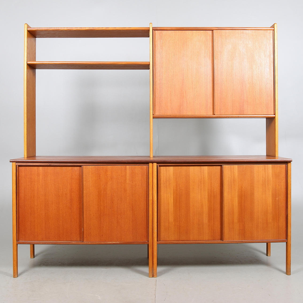 HYLLOR, HURTSAR, 6 delar, teak. David Rosen, Nordiska Kompaniet NK, 1900-talets mitt.