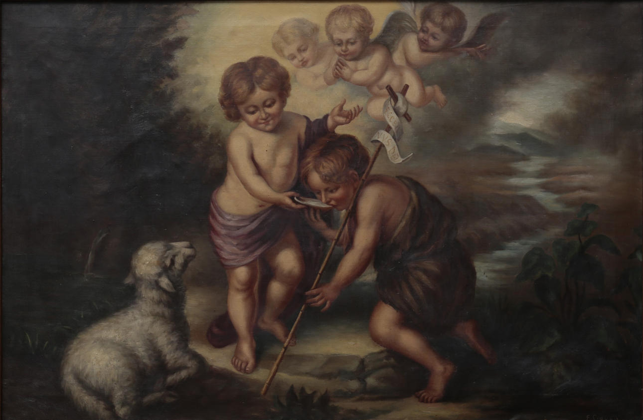 BARTOLOMÉ ESTEBAN MURILLO. EFTER. Jesus Barn och San Juanito.