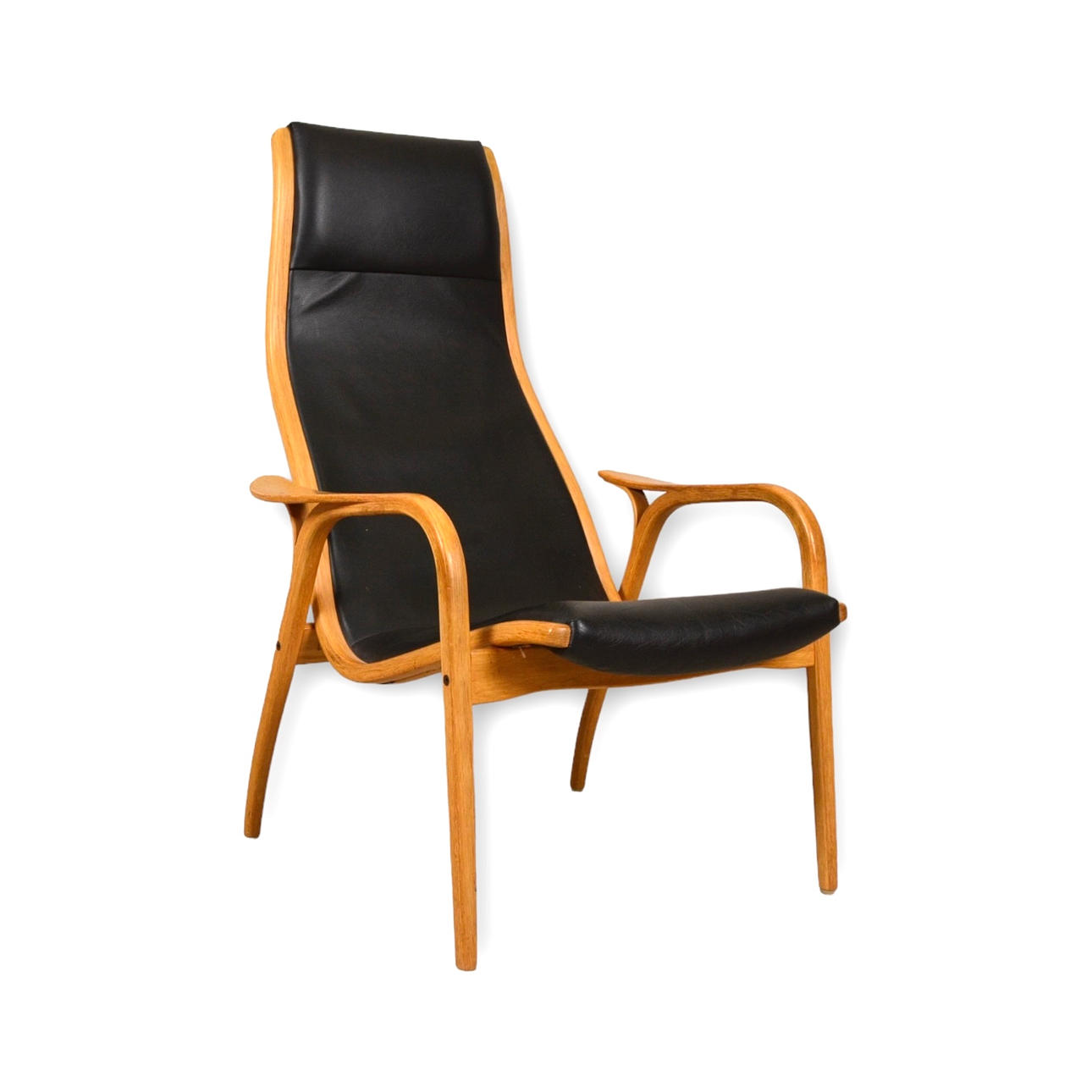 YNGVE EKSTRÖM. Sillón, «Lamino», sueco.