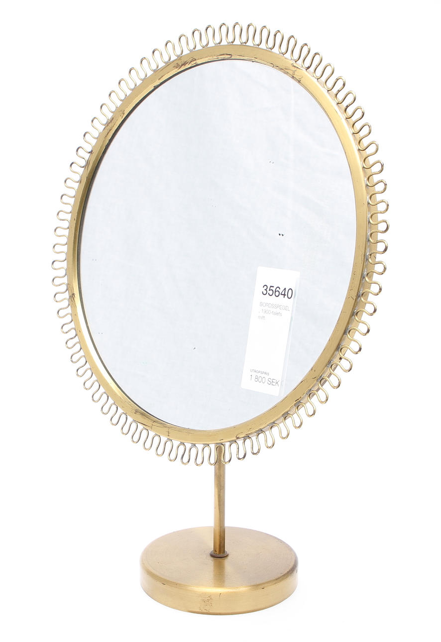 BORDSSPEGEL, 1900-talets mitt.